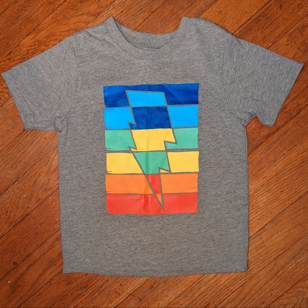 Rainbow lightning bolt Garanimals Tshirt 5T